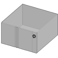 UBW/90 II-D Тепловой шкаф-подставка