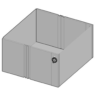 UBWD/90 II-D Тепловой шкаф-подставка